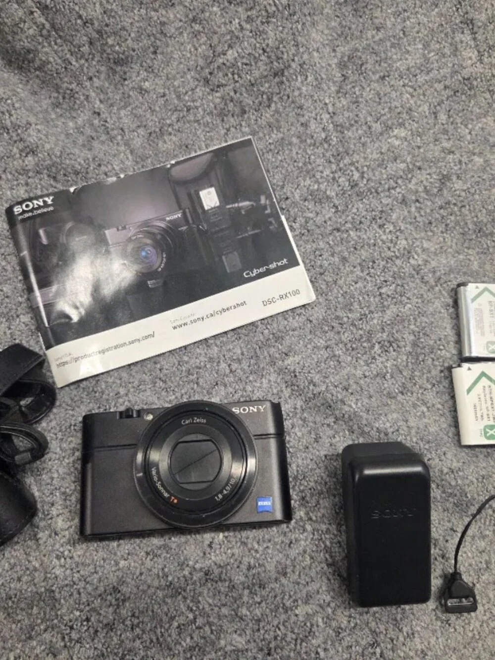 Sony Cyber-shot DSC-RX100 20.2MP Compact Digital Camera - Black